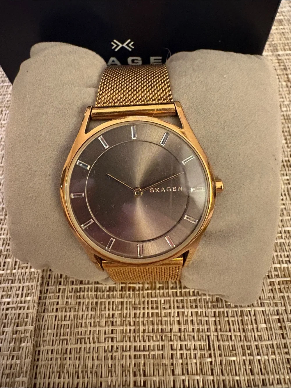 Skagen Woman’s Rose Gold Watch